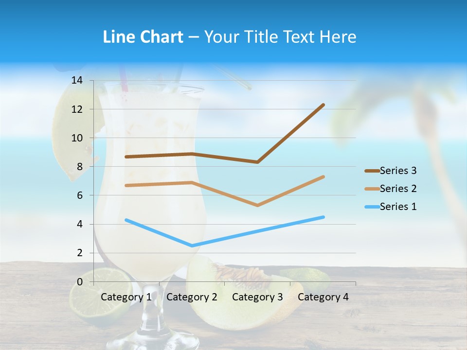 Wood Party Umbrella PowerPoint Template