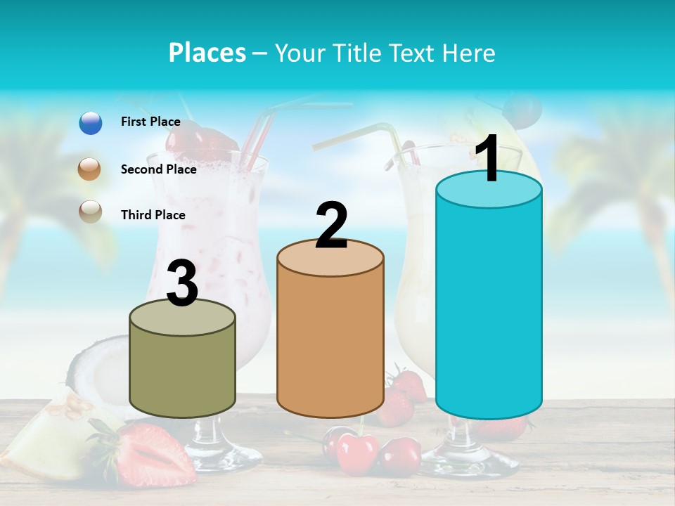 Cold Sky Summer PowerPoint Template