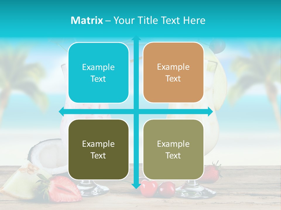 Cold Sky Summer PowerPoint Template