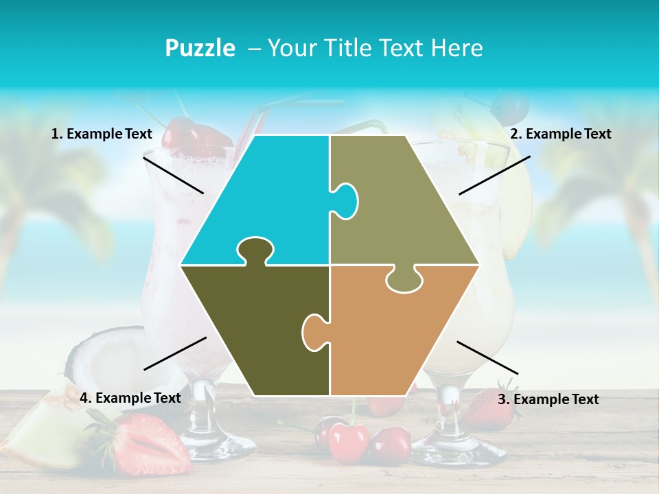 Cold Sky Summer PowerPoint Template