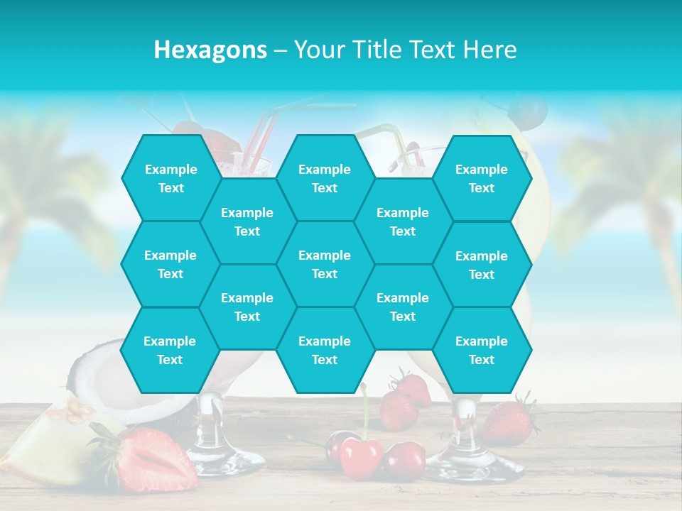 Cold Sky Summer PowerPoint Template