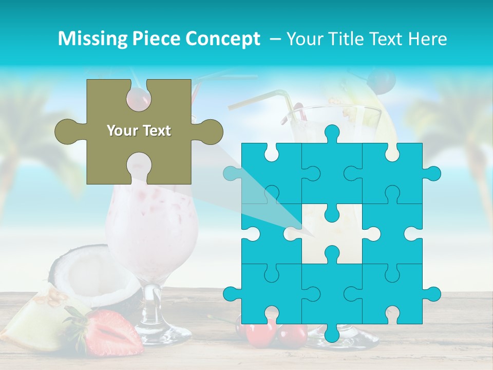 Cold Sky Summer PowerPoint Template