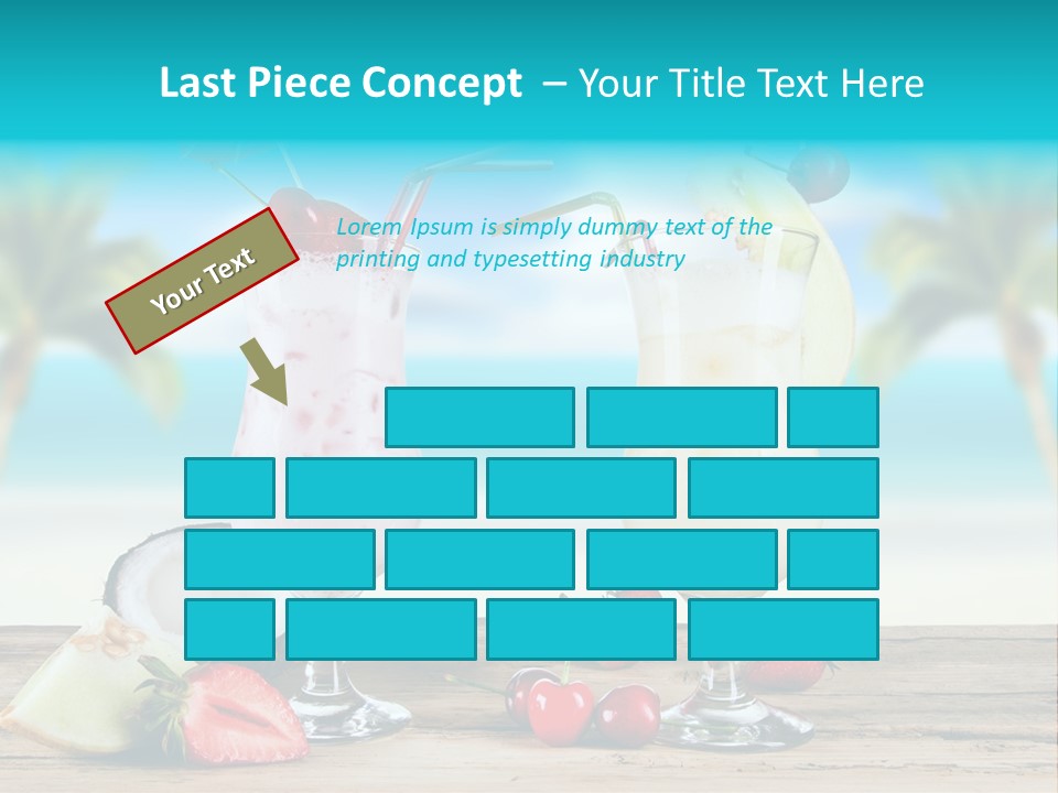 Cold Sky Summer PowerPoint Template