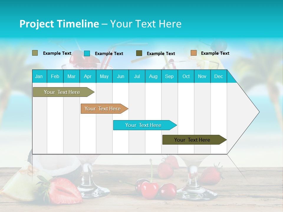 Cold Sky Summer PowerPoint Template