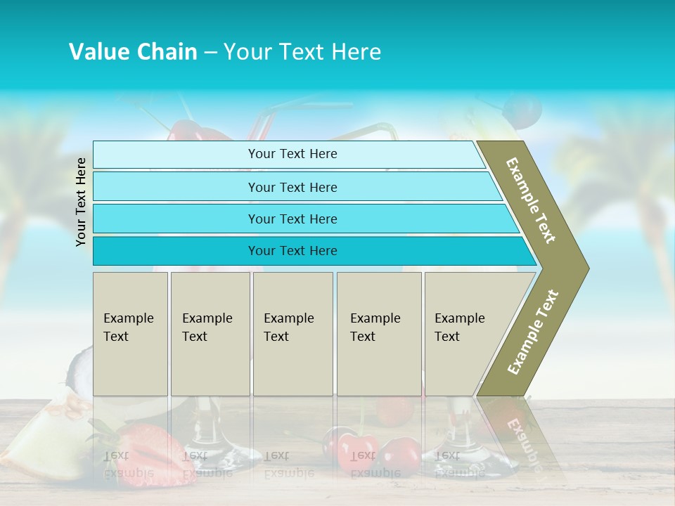 Cold Sky Summer PowerPoint Template
