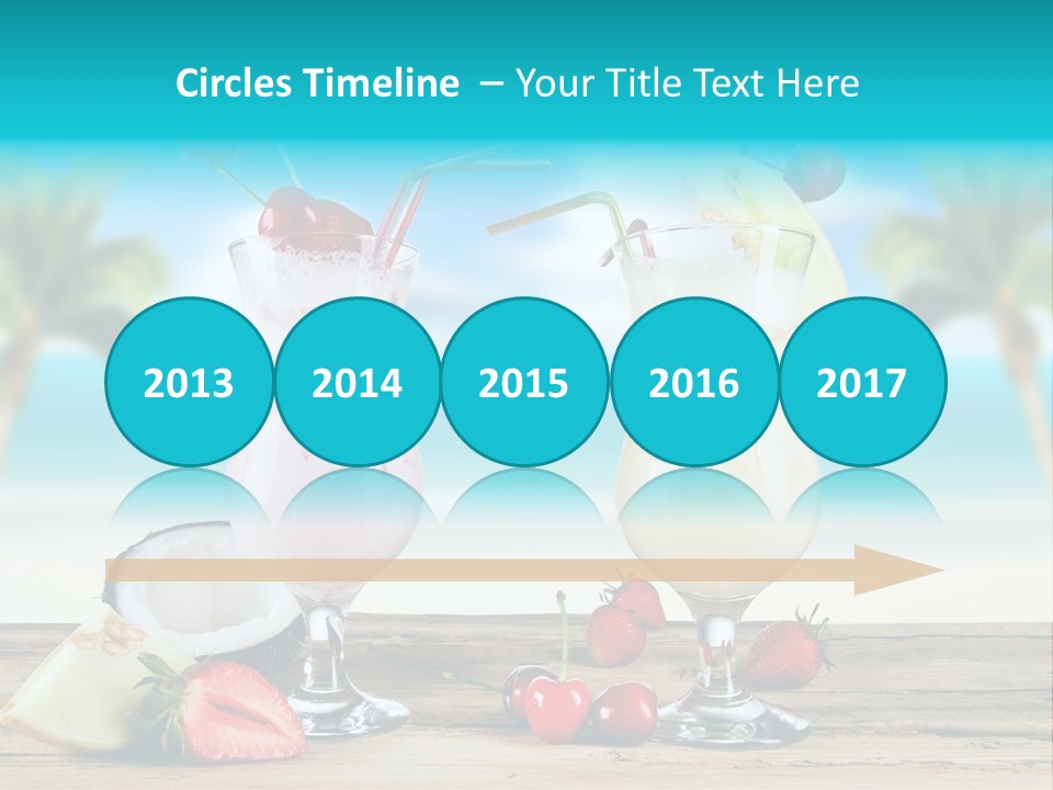 Cold Sky Summer PowerPoint Template