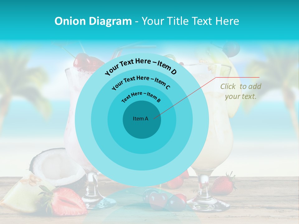 Cold Sky Summer PowerPoint Template