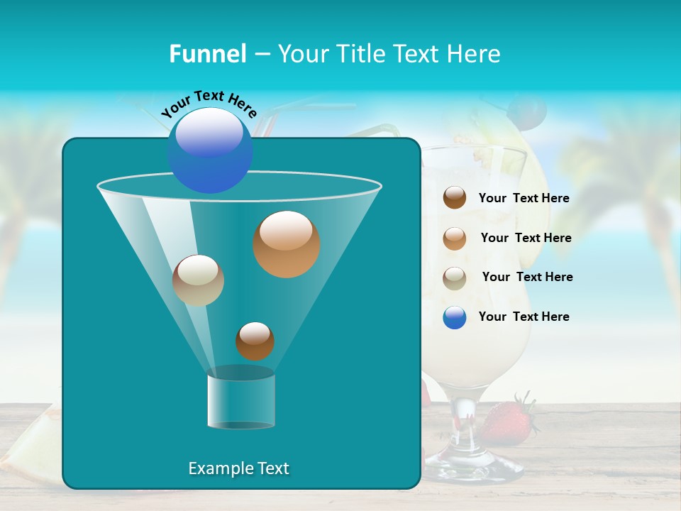 Cold Sky Summer PowerPoint Template