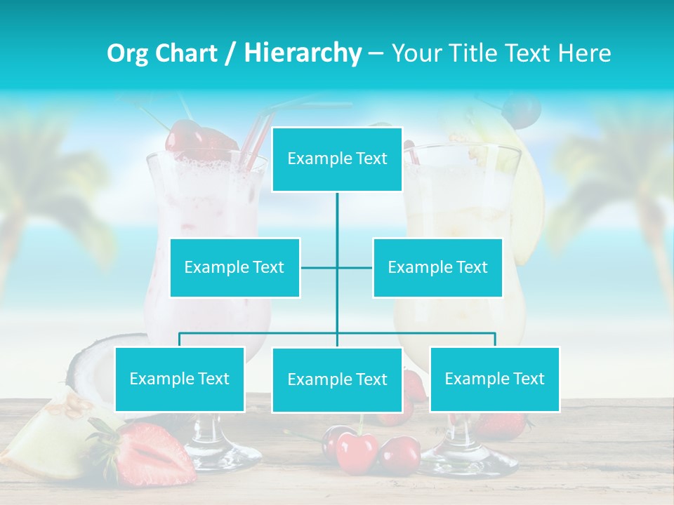 Cold Sky Summer PowerPoint Template