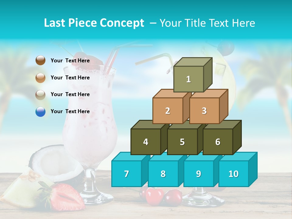 Cold Sky Summer PowerPoint Template