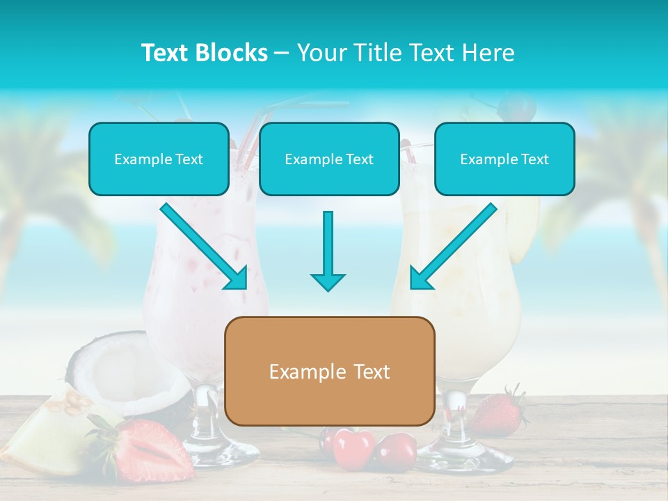 Cold Sky Summer PowerPoint Template