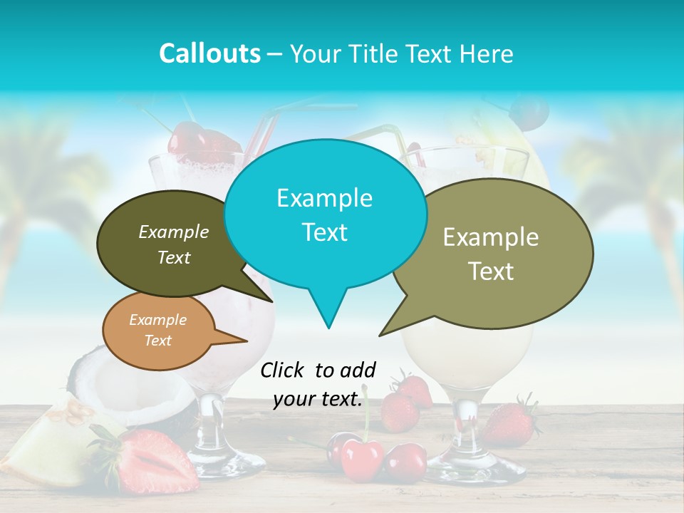 Cold Sky Summer PowerPoint Template