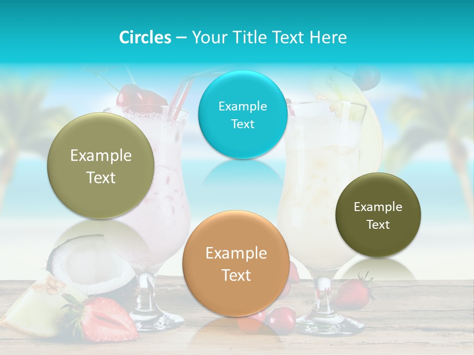 Cold Sky Summer PowerPoint Template