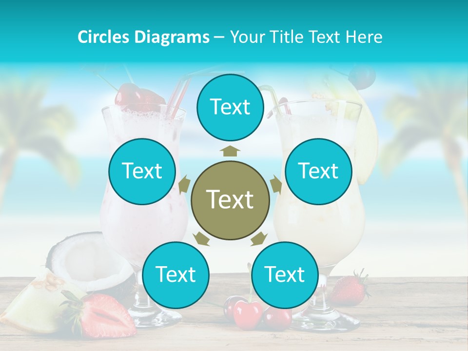 Cold Sky Summer PowerPoint Template