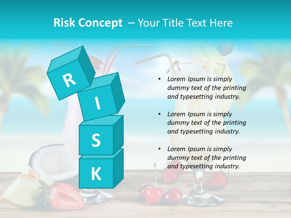 Cold Sky Summer PowerPoint Template