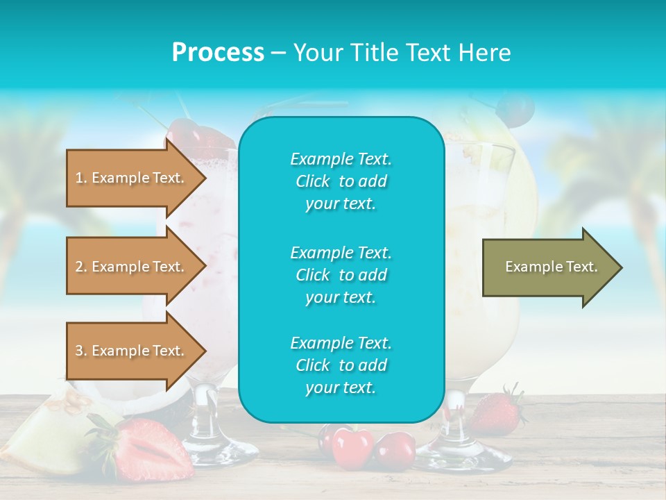Cold Sky Summer PowerPoint Template