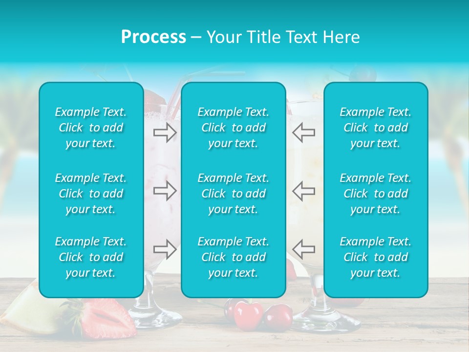 Cold Sky Summer PowerPoint Template