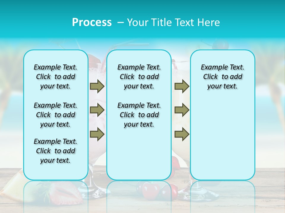 Cold Sky Summer PowerPoint Template