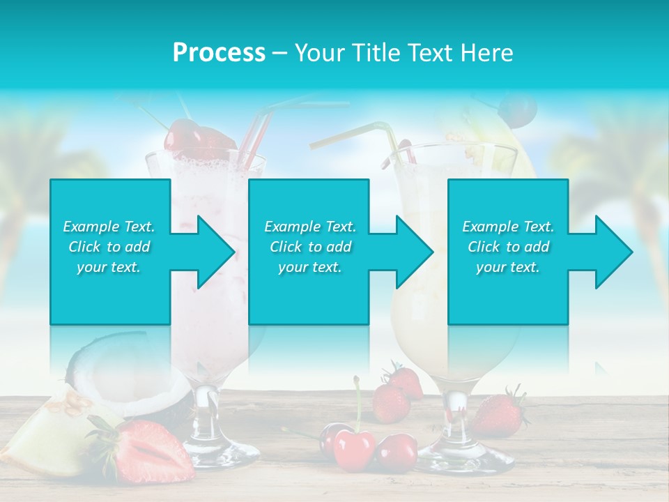 Cold Sky Summer PowerPoint Template