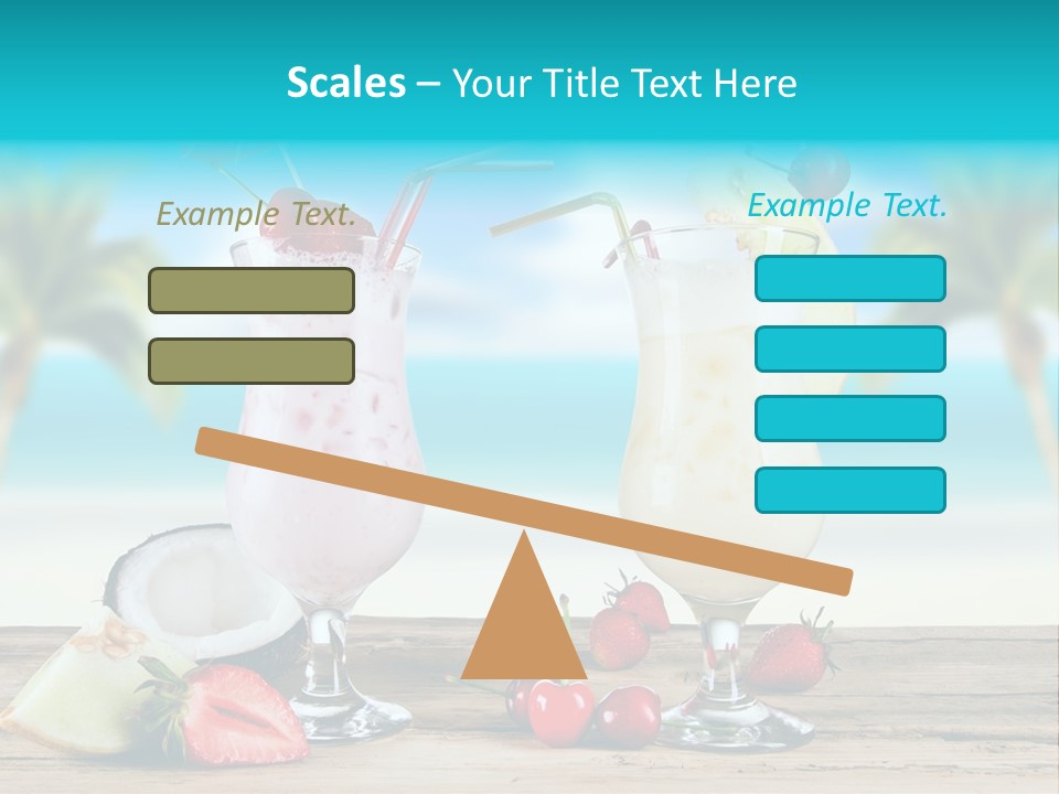 Cold Sky Summer PowerPoint Template