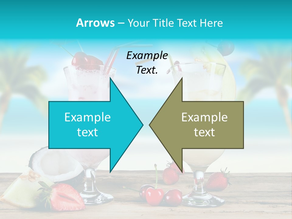 Cold Sky Summer PowerPoint Template