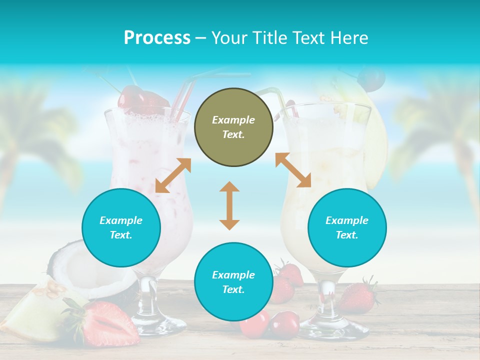 Cold Sky Summer PowerPoint Template