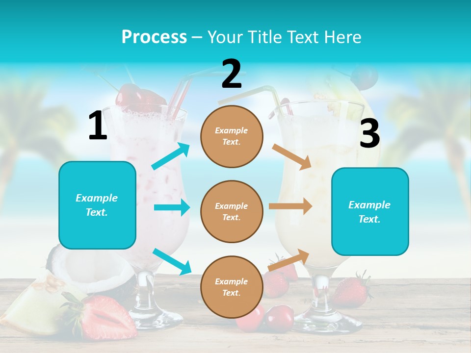 Cold Sky Summer PowerPoint Template