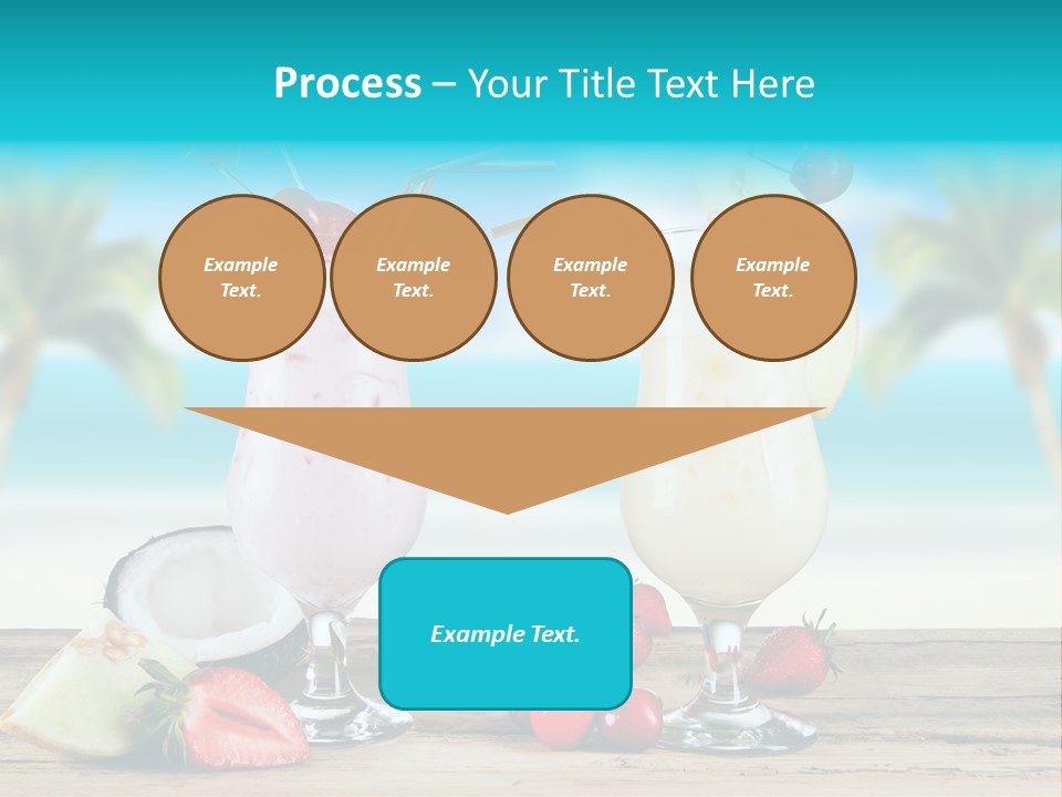 Cold Sky Summer PowerPoint Template