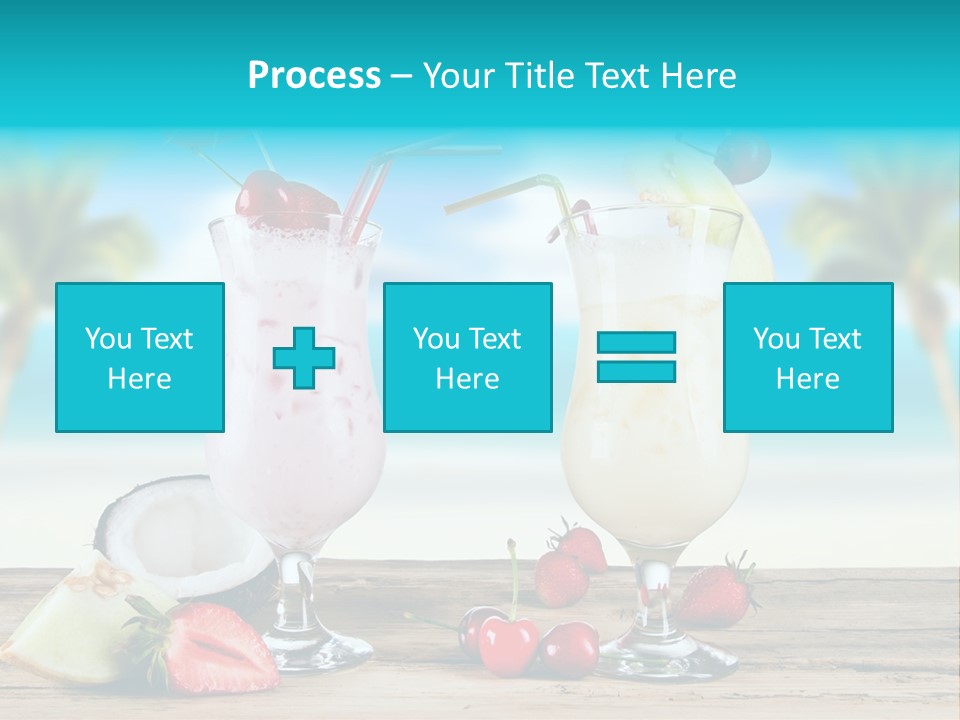 Cold Sky Summer PowerPoint Template