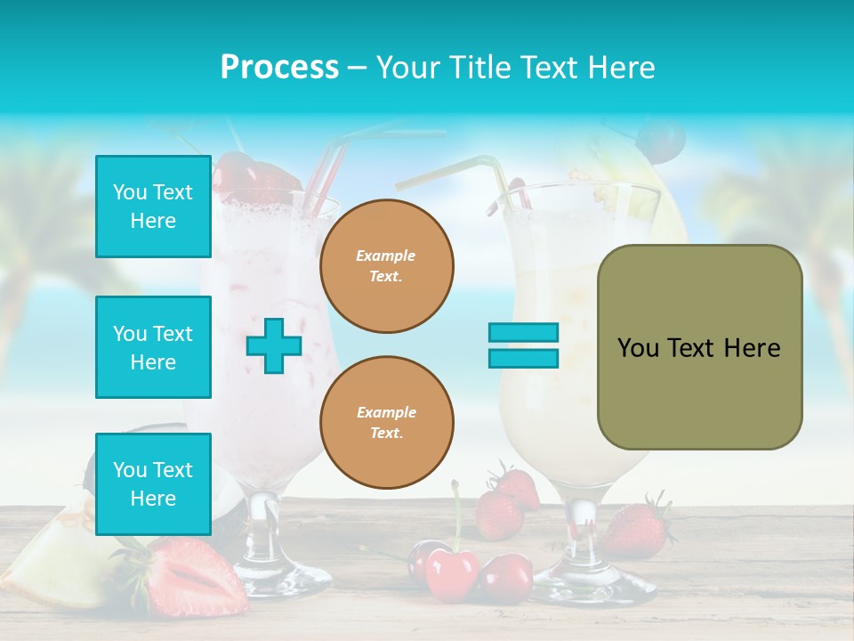 Cold Sky Summer PowerPoint Template