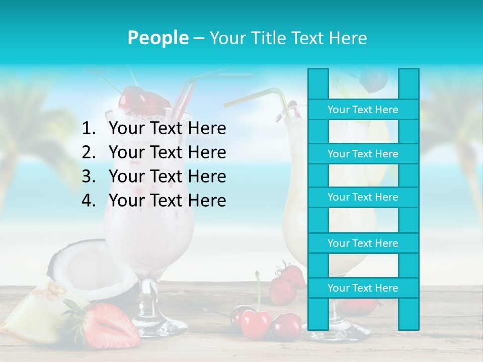Cold Sky Summer PowerPoint Template
