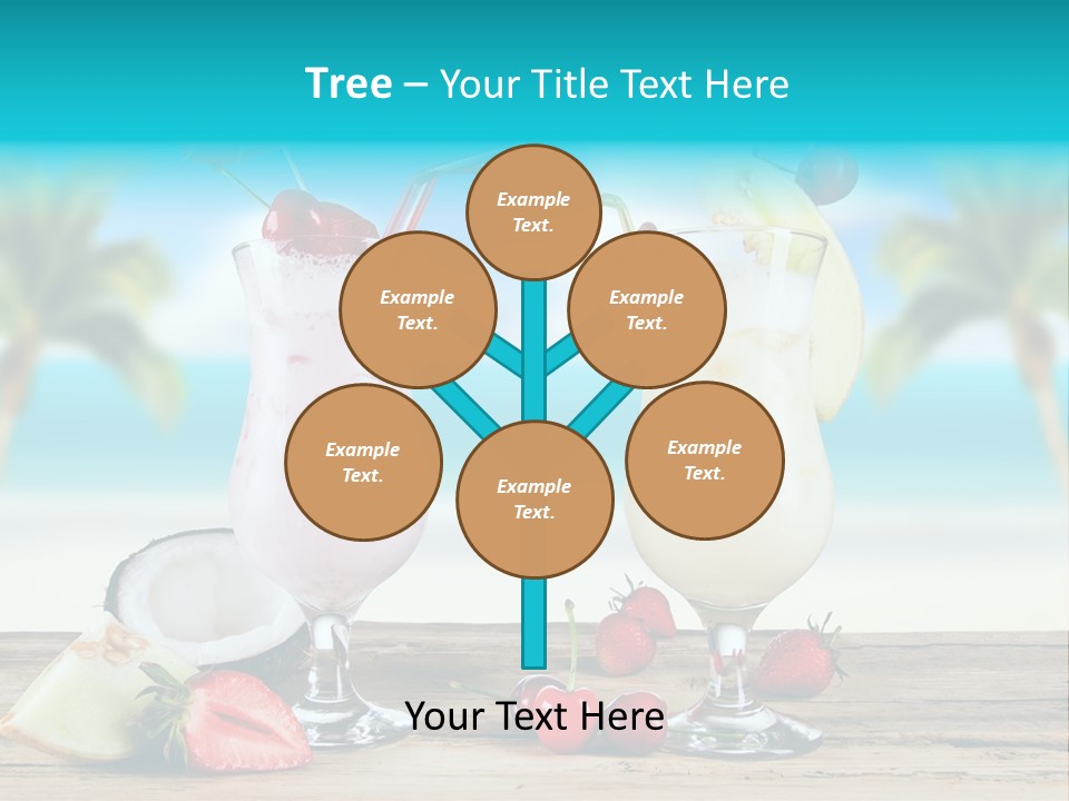 Cold Sky Summer PowerPoint Template