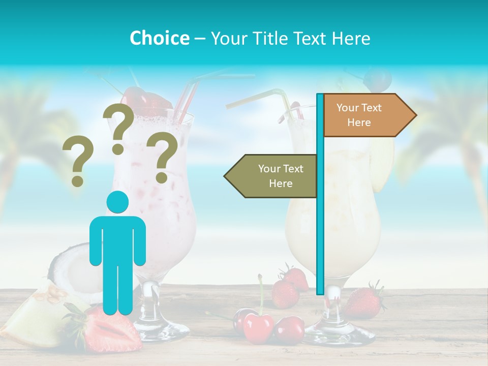 Cold Sky Summer PowerPoint Template