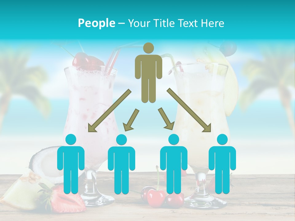 Cold Sky Summer PowerPoint Template