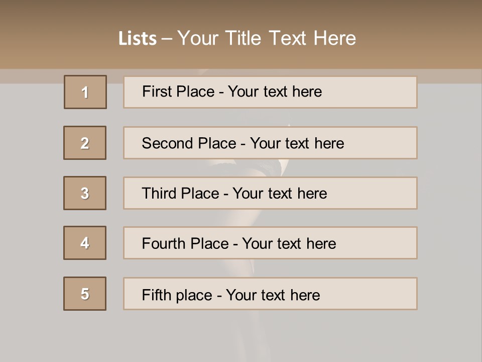 Bizarre Unusual Beautiful PowerPoint Template