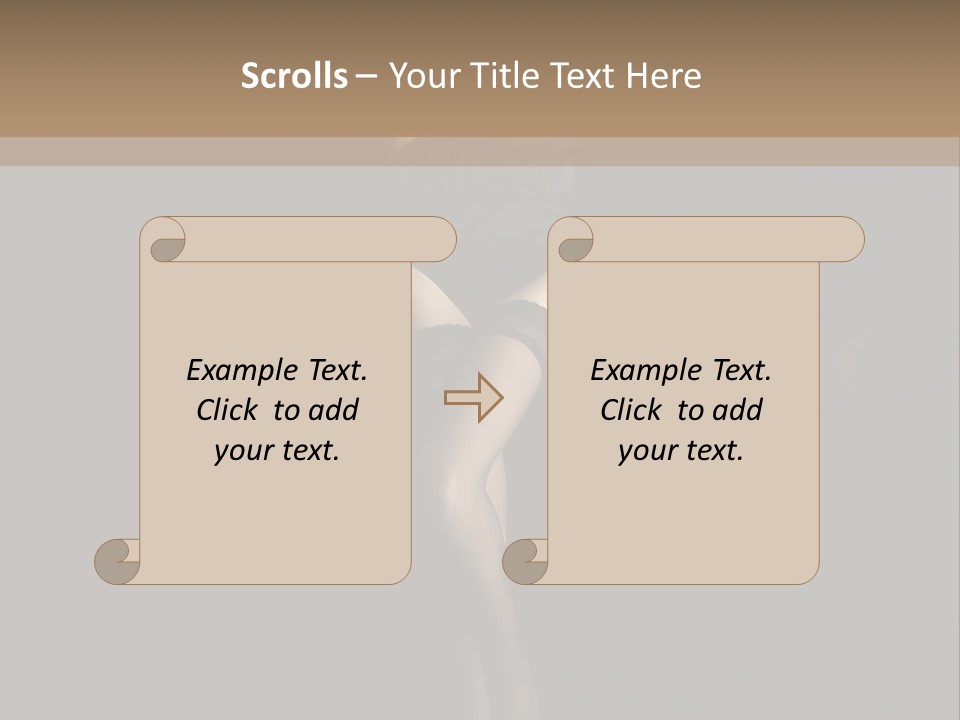 Bizarre Unusual Beautiful PowerPoint Template