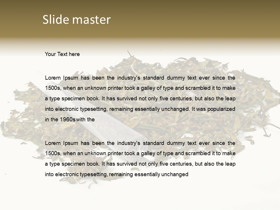 Detail Joint Marijuana PowerPoint Template