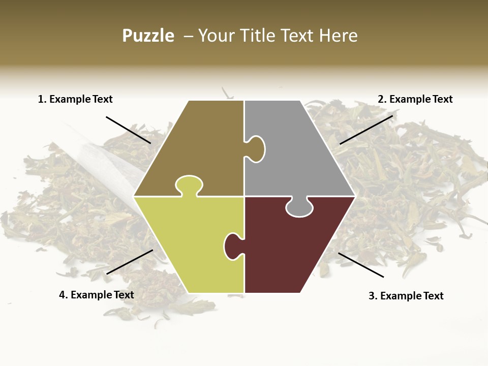 Detail Joint Marijuana PowerPoint Template