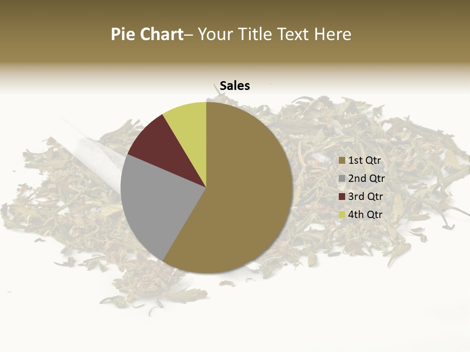 Detail Joint Marijuana PowerPoint Template