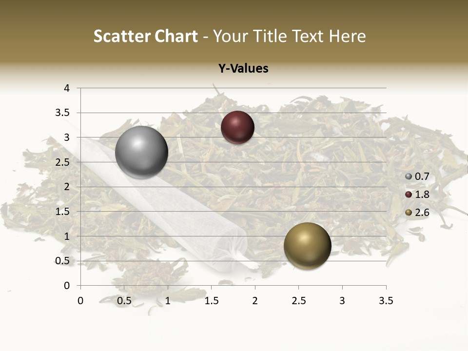Detail Joint Marijuana PowerPoint Template