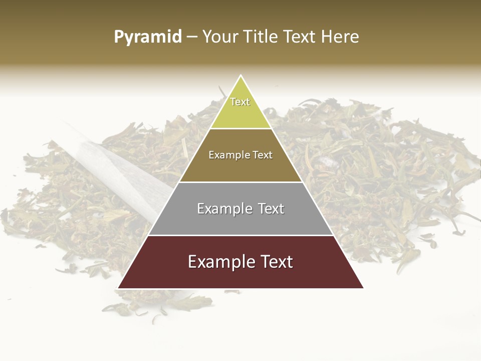 Detail Joint Marijuana PowerPoint Template