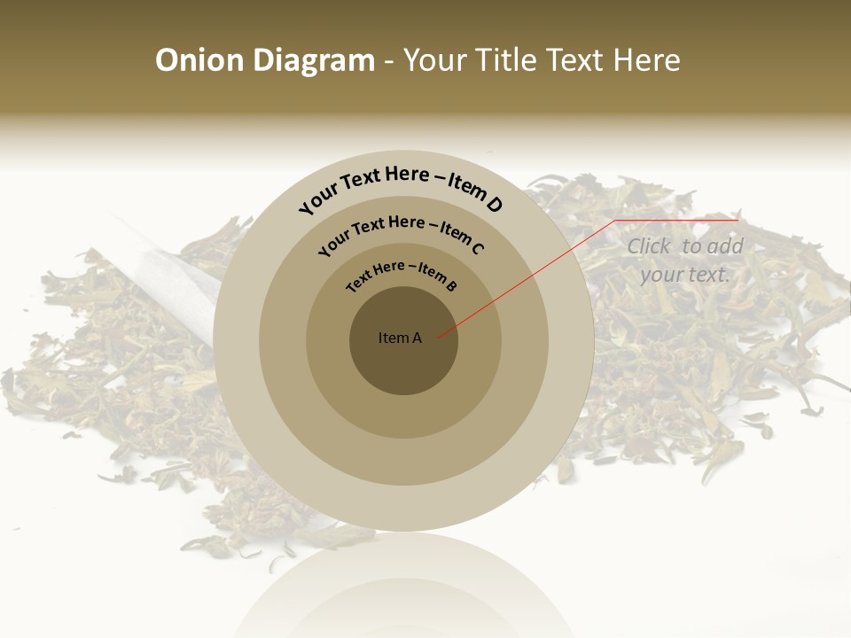 Detail Joint Marijuana PowerPoint Template