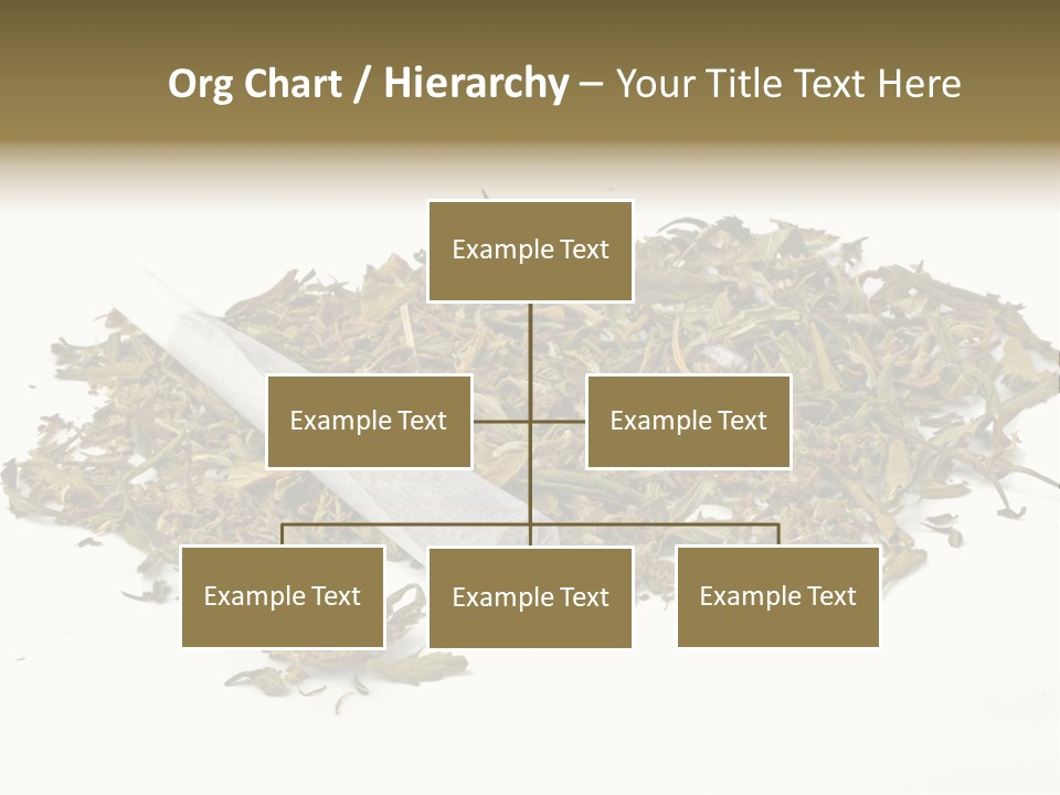 Detail Joint Marijuana PowerPoint Template