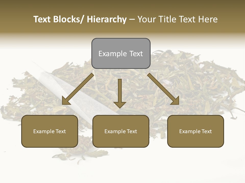 Detail Joint Marijuana PowerPoint Template