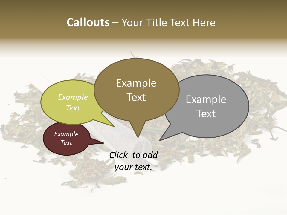 Detail Joint Marijuana PowerPoint Template