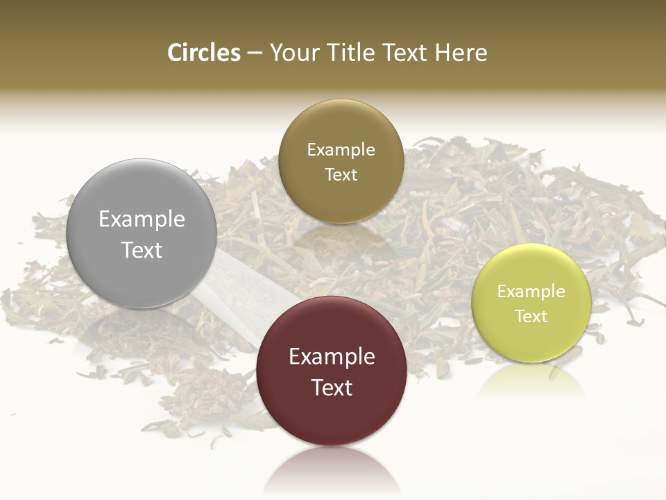 Detail Joint Marijuana PowerPoint Template