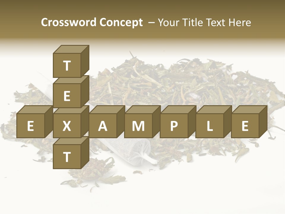 Detail Joint Marijuana PowerPoint Template