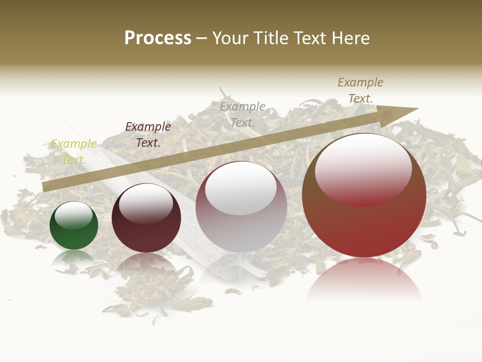 Detail Joint Marijuana PowerPoint Template