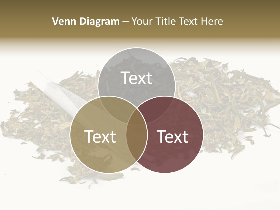 Detail Joint Marijuana PowerPoint Template