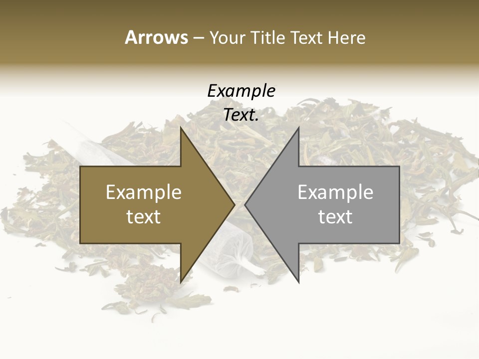 Detail Joint Marijuana PowerPoint Template